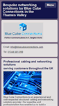 Mobile Screenshot of bluecubeconnections.com